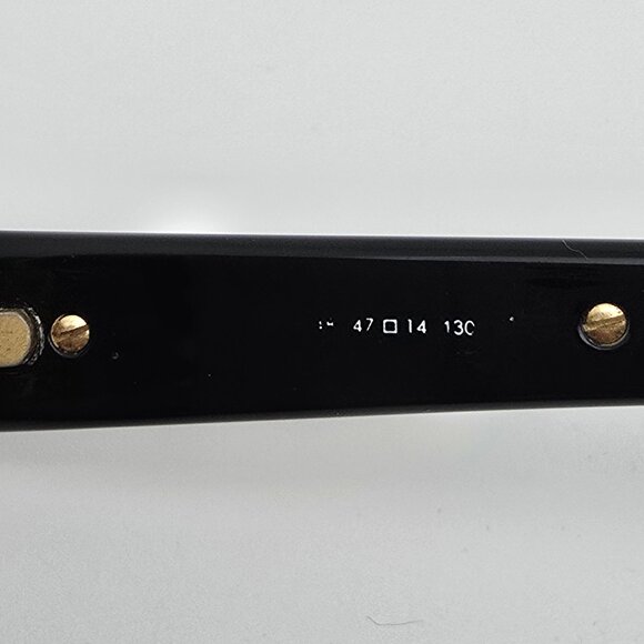 Cazal Mod. 911 Col. 948 Black Gold Leopard Frame Green Lens Sunglasses w/ Case - Picture 9 of 16